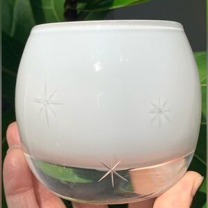 Crate&Barrel Glass Candle Holders 🕯️